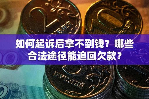 武汉如何起诉后拿不到钱？哪些合法途径能追回欠款？