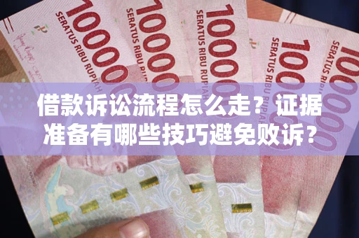武汉借款诉讼流程怎么走？证据准备有哪些技巧避免败诉？