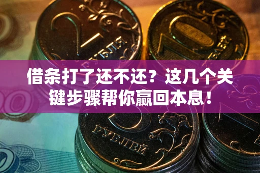 武汉借条打了还不还？这几个关键步骤帮你赢回本息！