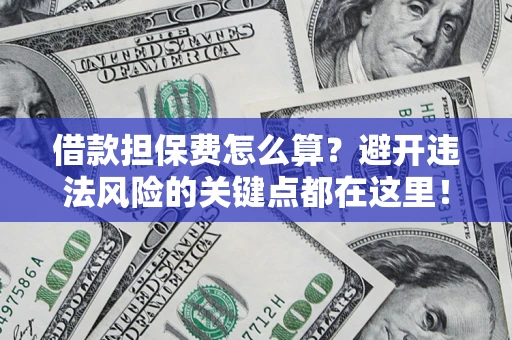 武汉借款担保费怎么算？避开违法风险的关键点都在这里！