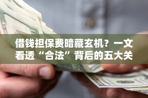 武汉借钱担保费暗藏玄机？一文看透“合法”背后的五大关键陷阱