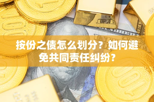 武汉按份之债怎么划分？如何避免共同责任纠纷？