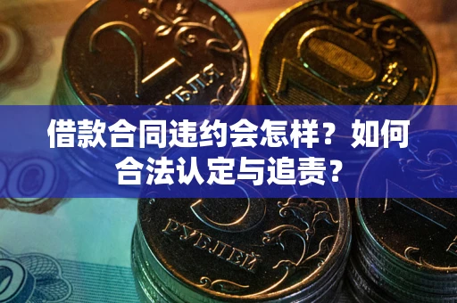武汉借款合同违约会怎样？如何合法认定与追责？