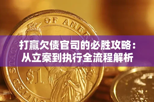 武汉打赢欠债官司的必胜攻略：从立案到执行全流程解析