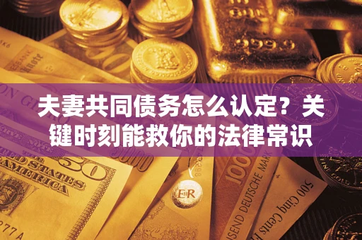 武汉夫妻共同债务怎么认定？关键时刻能救你的法律常识