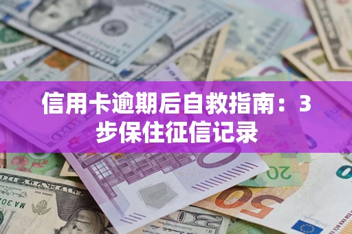 武汉信用卡逾期后自救指南：3步保住征信记录