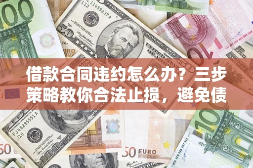 武汉借款合同违约怎么办？三步策略教你合法止损，避免债务危机升级