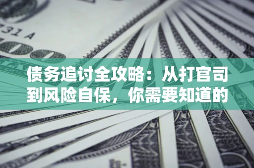 武汉债务追讨全攻略：从打官司到风险自保，你需要知道的法律智慧