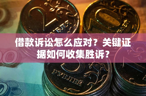 武汉借款诉讼怎么应对？关键证据如何收集胜诉？